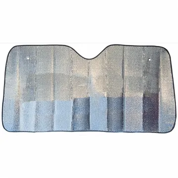 Image of 100 Custom Accordion Fold Mylar Sun Shade - Reflective Surface