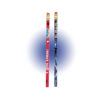 Image of 1000 Promotional Full Wrap Round Pencils, Full Color Digital - USA ...