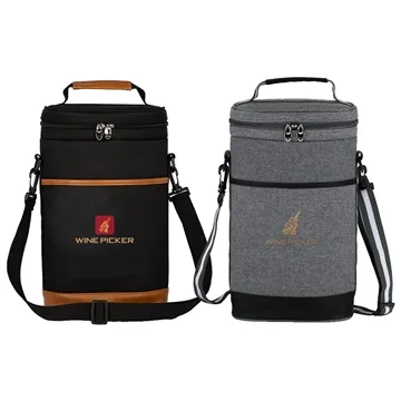 Image of 25 Customized Paso Robles Wine Bottle Cooler Bag - Insulated & ...