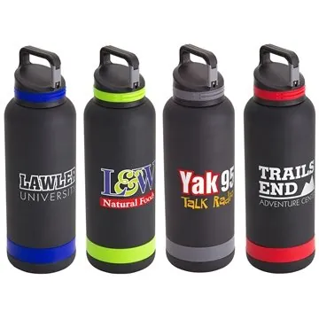 Image of 25 Custom Trenton 25 oz Vacuum Insulated Stainless Steel Bottle - ...