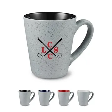 Image of 72 Promotional 16oz Fleck And Timbre Ceramic Mug - Stoneware & ...