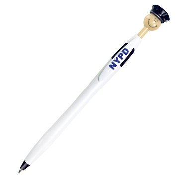 Image of 250 Promotional Officer Smilez Pen - Light Tone - Police Theme