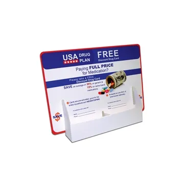 Image of 250 Custom Card Holder Horizontal - Paper Products - UV Coated