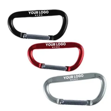 Image of 250 Custom 80mm Carabiner - Coated Aluminum