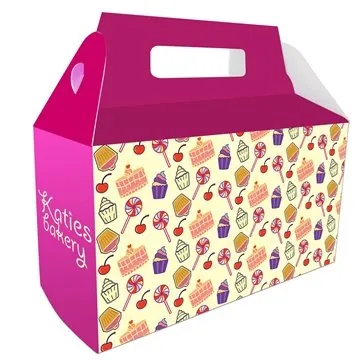 Image of 100 Customized Large Gable Box - High Density & Gloss Finish