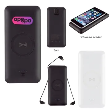Image of 13 Promotional 5-In-1 Wireless Power Bank - 5000mAh & Multi Device