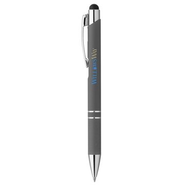 Image of 100 Promotional Steinway Soft Touch Metal Pen - Stylus Tip & ...