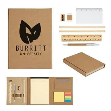 Image of 25 Customized Eco-Inspired Tri-Fold Stationery Set - Multi-Tool & ...