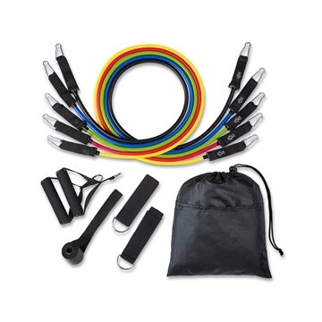 b.active Ultimate Resistance Band Fitness Set - Multi-Strength & Full Kit