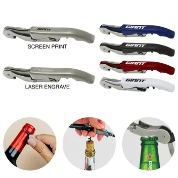 Image of 400 Custom Waiters Corkscrew - 3-in-1