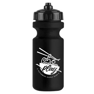 Image of 200 Custom 22 oz Eco-Cyclist Bottle With Valve Lid - Recycled HDPE ...
