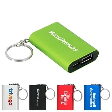 Image of 25 Custom Ul Keychain Power Bank - 1000mAh & UL Certified