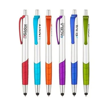 Image of 250 Promotional Pinnacle Ballpoint Pen Stylus - Conductive Body