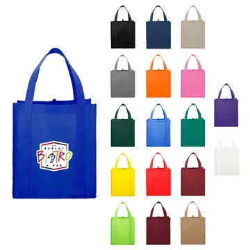 Image of 150 Customized Hercules Non-Woven Grocery Tote - Reinforced ...