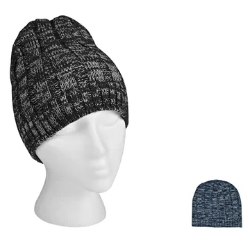 48 Custom Knit Beanie Cap - 100% Acrylic