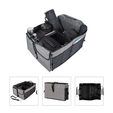 Image of 6 Custom Optimum-V Trunk Organizer - 300D Material & Adjustable
