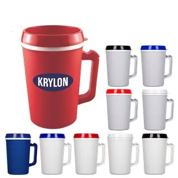 Image of 144 Promotional 34 oz Insulated Mug - BPA Free & Made in USA