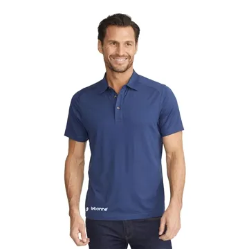 Image of 12 Customized Men's UNTUCKit Performance Knit Polo - Stretch ...