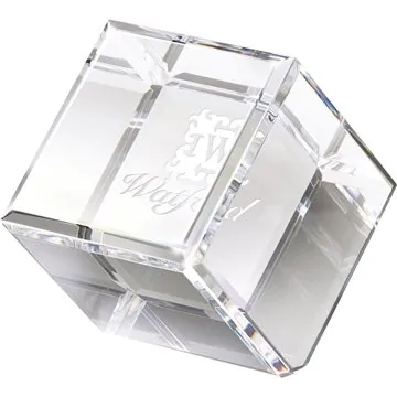 Image of 1 Custom Borda I Small Edge Block - Crystal