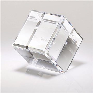Borda I Small Edge Block - Crystal