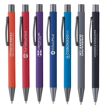 Image of 100 Promotional Bowie Softy - Laser - Rubberized Finish