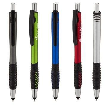 Image of 125 Promotional Cougar II Ballpoint Pen Stylus - Metallic & Touch ...