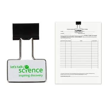 Image of 300 Customized Binder Clip - Spring Tight