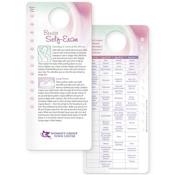 Breast Self-Exam & Health Chart - Waterproof & 12-Month Tracker