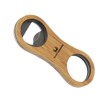 Image of 150 Promotional Mini Bamboo Bottle Opener - Bacteria Resistant