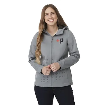 Image of 12 Custom Women's LEFROY Eco Lightweight Softshell Jacket with ...