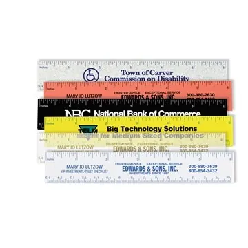 Image of 300 Customized Ideal 6" Pocket Ruler