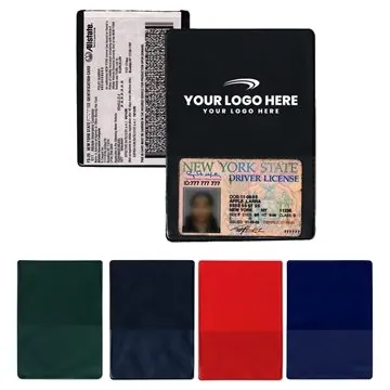 Image of 250 Custom Insurance Card Holder - Extra Pocket