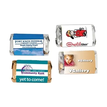 Image of 500 Promotional Miniature Hershey Singles - USA Made