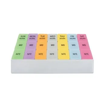 Image of 100 Promotional Jumbo Three For Me Medicine Tray - Removable & ...