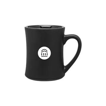 Image of 48 Promotional 15 oz Bedford Mug - Black - Microwave Safe