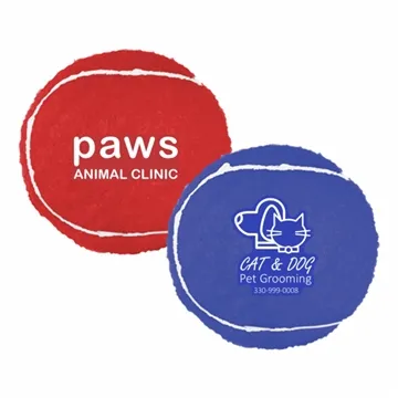 Tennis Ball Dog Toy - Colors - Pet Safe & Bouncy