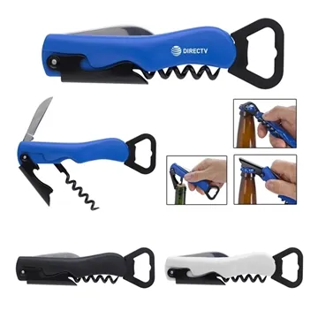Image of 100 Promotional 4-In-1 Waiter's Knife - Multi-function
