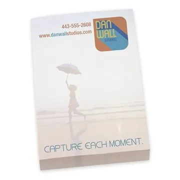 Image of 500 Promotional Souvenir Sticky Note 2" x 3" Pad, 50 sheet