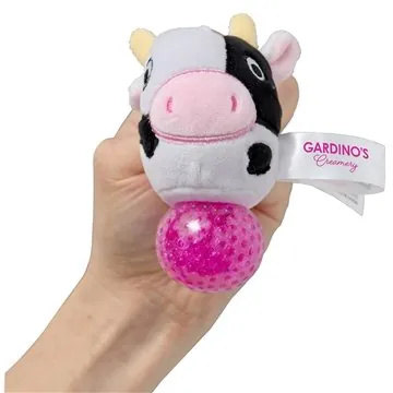 Image of 100 Promotional Stress Buster Cow - Plush & Gel Beads
