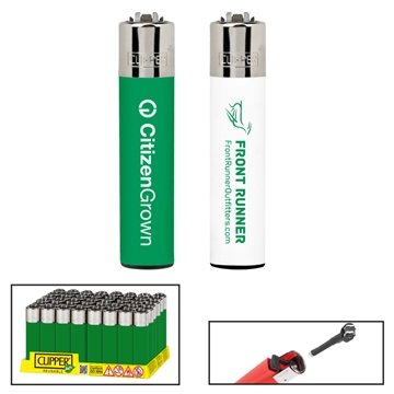 Clipper Refillable Flint Lighter - 3000 Lights