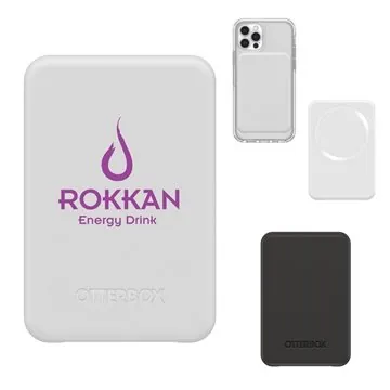 Image of 12 Custom OtterBox 3,000 mAh Wireless Power Bank - Drop Protected ...