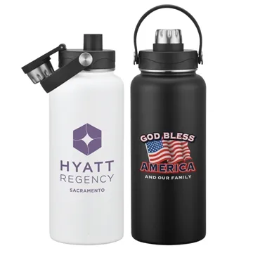 25 Promotional Journey 34 oz Vacuum Insulated Growler Water Bottle ...