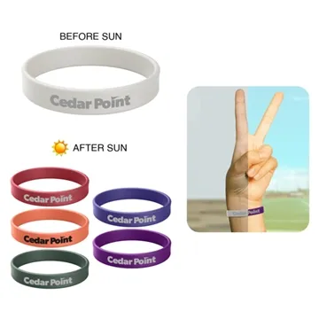 Image of 600 Customized Color Changing Bracelet - UV Reactive