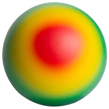 Image of 150 Customized Rainbow Stress Ball - Anti Stress & Squeezable