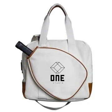 RallyReady Pickleball Canvas Tote