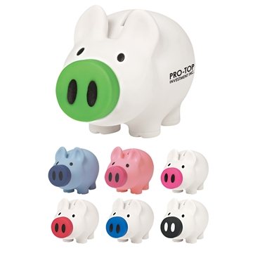 Image of 25 Customized Payday Piggy Bank - Removable Nose