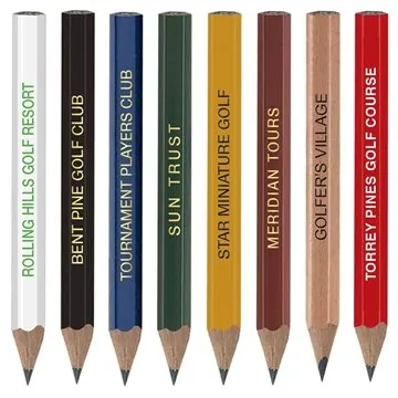 Golf Pencil (Hex.) - No Eraser