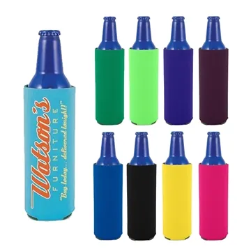 Image of 150 Custom Aluminum Bottle Coolie - Scuba Foam