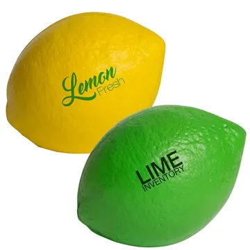 Image of 150 Custom Lemon and Lime Stress Reliever - Squeezable & ...