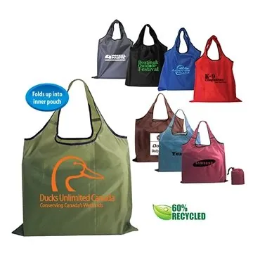 Image of 100 Promotional RPET Fold-Away Carryall - Recycled PET